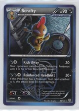 Scrafty Reverse Foil Pokémon Black & White Plasma Storm #86 on eBay