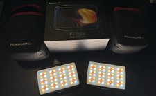 Pair Of Falcon Eyes F7 Mini 5W RGB LED Camera Lights QTY - 2