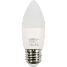 Image of Link2Home Wi-Fi LED ES E27 Opal Candle Dim Bulb White RGB 470 lm 5.5W