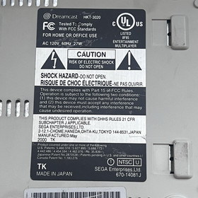 Sega Dreamcast Console Bundle 2 Controllers, 2x VMU, 1x Game Lot - no cords