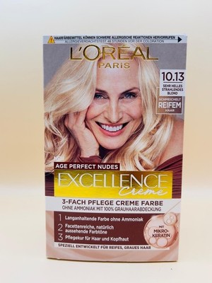 L Oréal Paris Excellence Creme Age Perfect Nudes 10.13 Sehr Helles Blond *NEU*