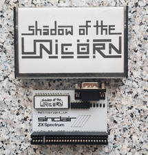 Sinclair ZX Spectrum Interfaccia Ricreata L'Ombra dell'Unicorno.