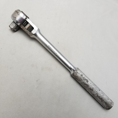 Vintage Thorsen 77 1/2'' Drive Ratchet Wrench USA Knurled Handle Mechanic Tool