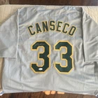 Jose Canseco Signed Jersey (JSA COA) MLB Oakland Athletics Baseball Autographed