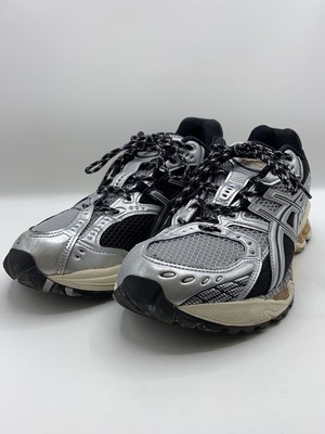 ASICS 1203A543 Low Top Sneakers GEL-NIMBUS 10.1 27.5cm Silver Used 