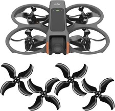 Stealth Propellers for DJI Avata 2 - Black, 4 Pcs