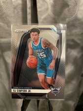 Panini 2024-25 Prizm KJ Simpson Jr. Rookie #247 Charlotte Hornets NBA