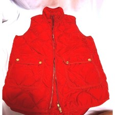 Woolrich Quilted Duck Down Puffer Vest Small L