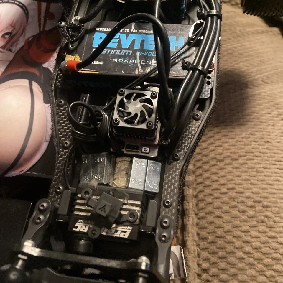 Xray Xb2 2020 Carpet Artr With Hobby Wing Pro  Esc Protek Trinity 17.5 Tuned - Image 3 of 4