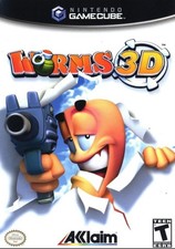Worms 3D (Nintendo GameCube, 2004) Complete Manuel Registration Precaution CIB