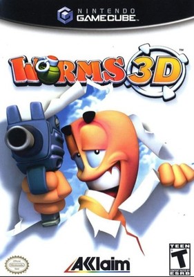 Worms 3D (Nintendo GameCube, 2004) Complete Manuel Registration Precaution CIB