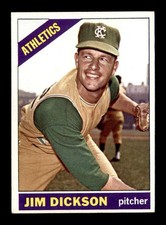 1966 Topps #201 Jim Dickson  EX/EX+ X3190558