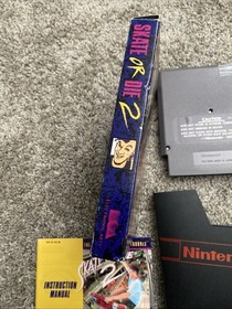 RARE Skate or Die 2 for Nintendo NES CIB Complete In Box CLEAN