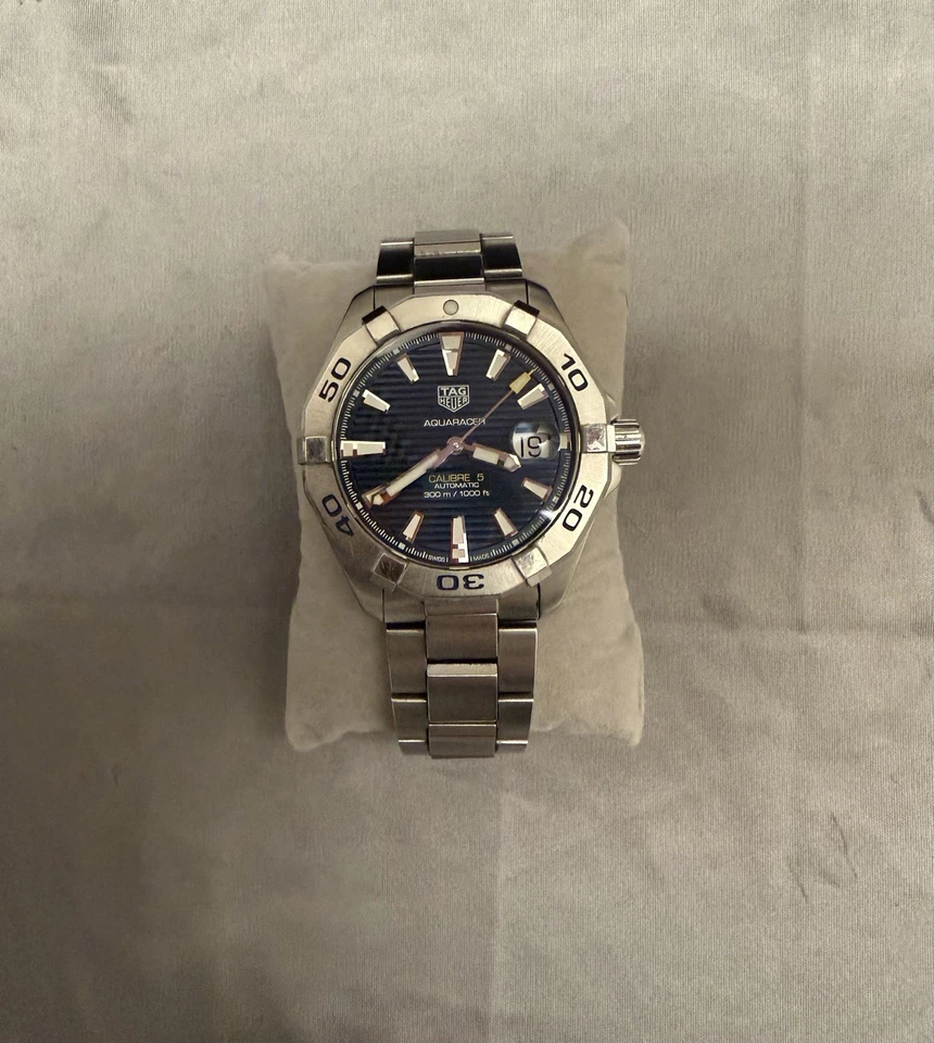 TAG Heuer Aquaracer Blue Men's Watch - WBD2112.BA0928 - Image 2 of 4