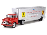 GMC Renntransporter Ferrari Porsche - Schuco 1/43