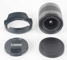 Works Perfectly Near Mint w/Hood CANON EF-M 11-22mm F/4-5.6 IS STM Lens Japan