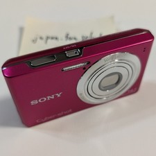 SONY Cyber Shot DSC-W610 Pink Digital Camera 14.1MP 4x zoom Japanese Exc  