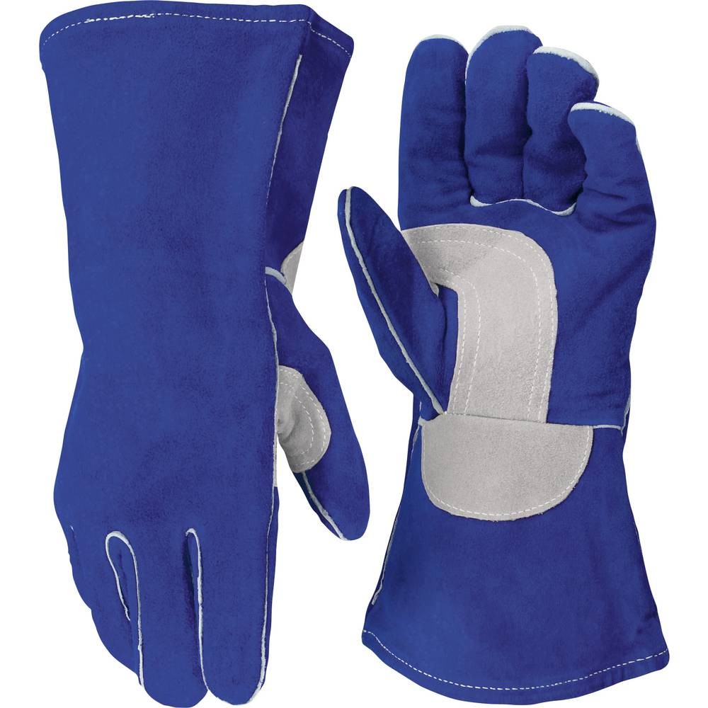 Gants de soudeur Toparc 045873 robustes pour manipuler les métaux chauds en atelier
