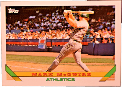 1993 Topps Star Player Lot (5)   McGwire, Larkin, Sheffield, Lofton   NM-MT