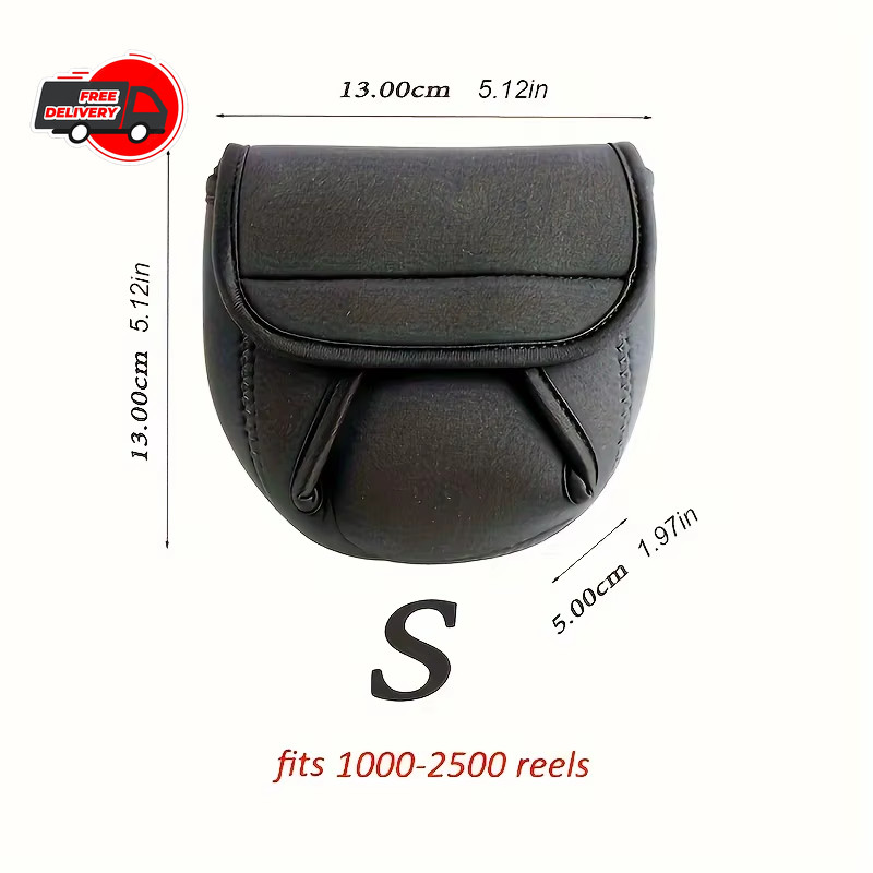 Neoprene Spinning Fishing Reel Bag Protective Case Cover Out