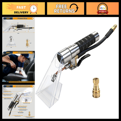 #ad #ad High Pressure Upholstery Extractor Tool Clear Head Carpet Wand for Auto Detaili $89.99