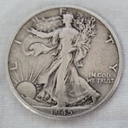 1945 D Walking Liberty Half Dollar in VF Condition