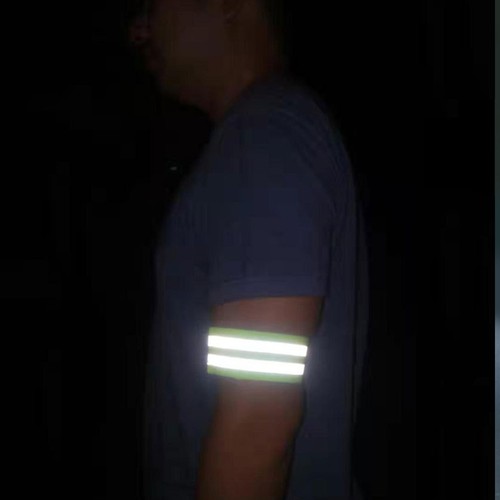 4 Piezas Brazalete Reflectante Exterior Práctico Luminoso Brazalete Brazo Decoración para Deportes - Imagen 8 de 11