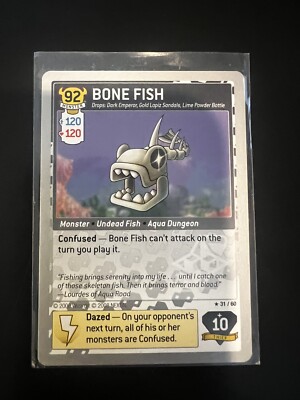 Maplestory iTCG Bone Fish Set 4 NPC Heros