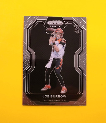2020 Panini Chronicles Joe Burrow Prizm Black #PB-1  RC Cincinnati Bengals NM/MN