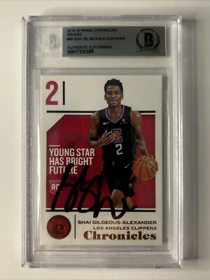 2018-19 Panini Chronicles - Shai Gilgeous-Alexander #89 Bronze (RC 