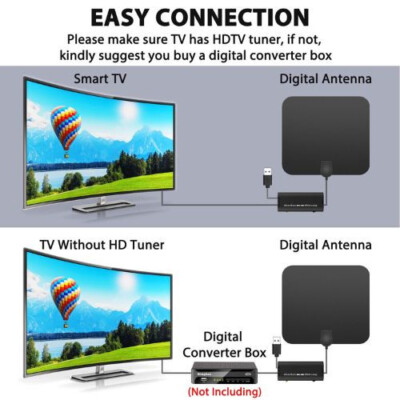 television booster box DTA600B Powerful Indoor TV Aerial a huge variety of TV channels Clear TV Indoor Amplifying and