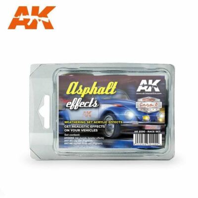 AK Interactive Set Asphalt-Effekte (Rally-Set) AK08090 Farbe Paint