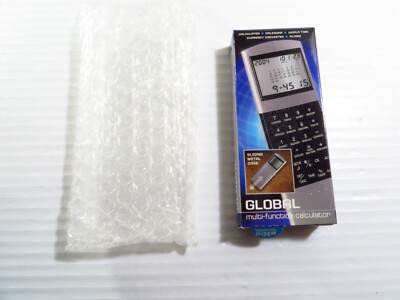 Global Multi-Function Calculator in Slide Metal Case, NEW, FREE 2-3 Day Ship!!!