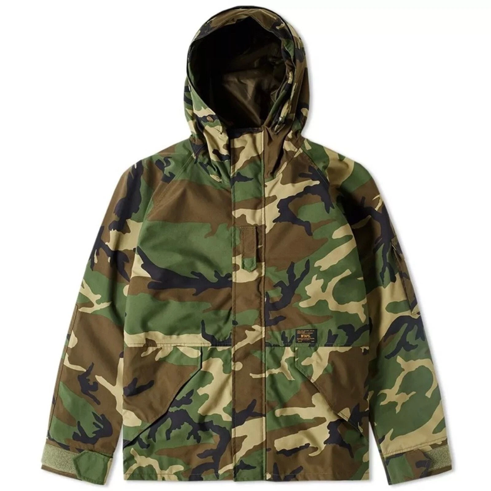 VESTE À CAPUCHE WTAPS ECWCS WOODLAND CAMO SUPREME GORETEX TETRATEX TAILLE M RARE