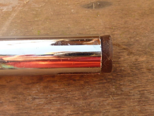 Attacco Manubrio Vintage Per Bici, Misura 22 Mm, Altezza Totale 145 Mm. Marchi Peugeot, Motobecane. Usato Ma Da Restaurare.