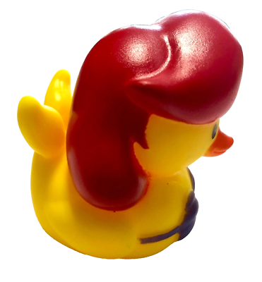 FREE SHIPPING - DISNEY MERMAID ARIEL CRUISING RUBBER DUCK