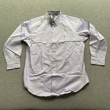 Ralph Lauren Men s Size 16.5 Long Sleeve Button Up Collared Purple Shirt