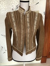 Elie Tahari VINTAGE Cropped Leather Jacket