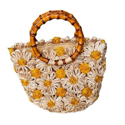 Serpui Women's Baby Soraia Daisy Handle Bag nwot