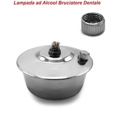 Dental laboratory alcohol lamp Bunsen burner heating 8cm