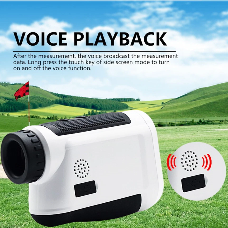 6x New Laser Telescope Rangefinder Golf Finder Range Tour Hunting Good Slope - Image 4 of 4