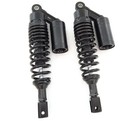 Black Remote Reservoir Honda Motorcycle Shocks - Eye To Clevis - 320mm - 330mm