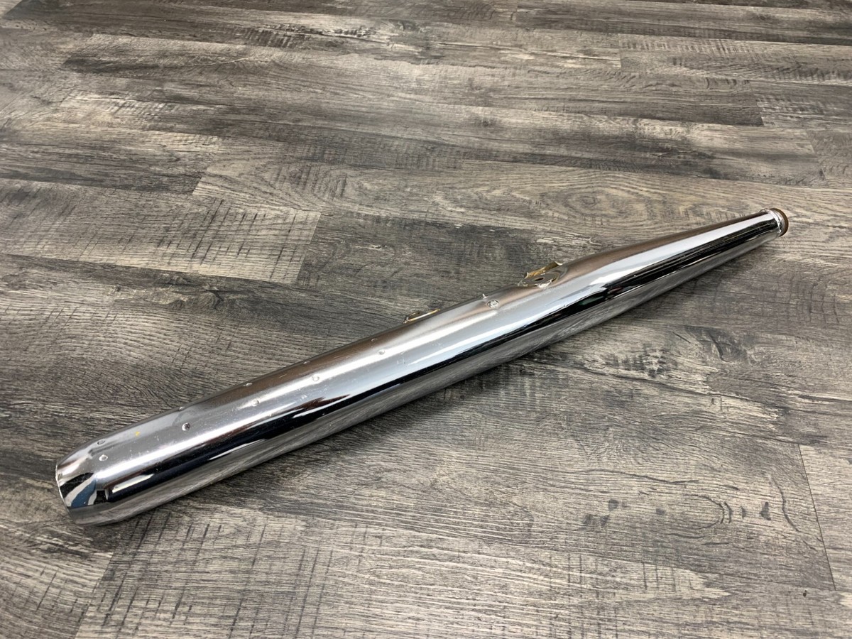 NICE!* Yamaha 1974-1976 RD200 RD 200 OEM Left Muffler NICE!* Yamaha 1974-1976 RD200 RD 200 OEM Left Muffler