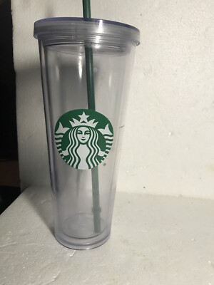 clear starbucks tumbler 24 oz
