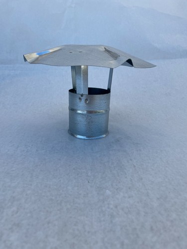 Fumaiolo, comignolo,cappello cinese fisso Acciaio Inox x stufa camino - Foto 4 di 9