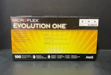 Ansell Latex Gloves Medium Microflex 10 Boxes with 100 Gloves Each