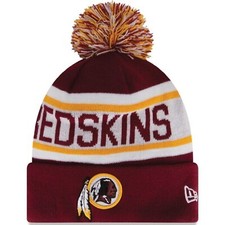 NWT Very Rare NFL Washington Redskins Adult New Era Biggest Fan Knit Beanie Cold