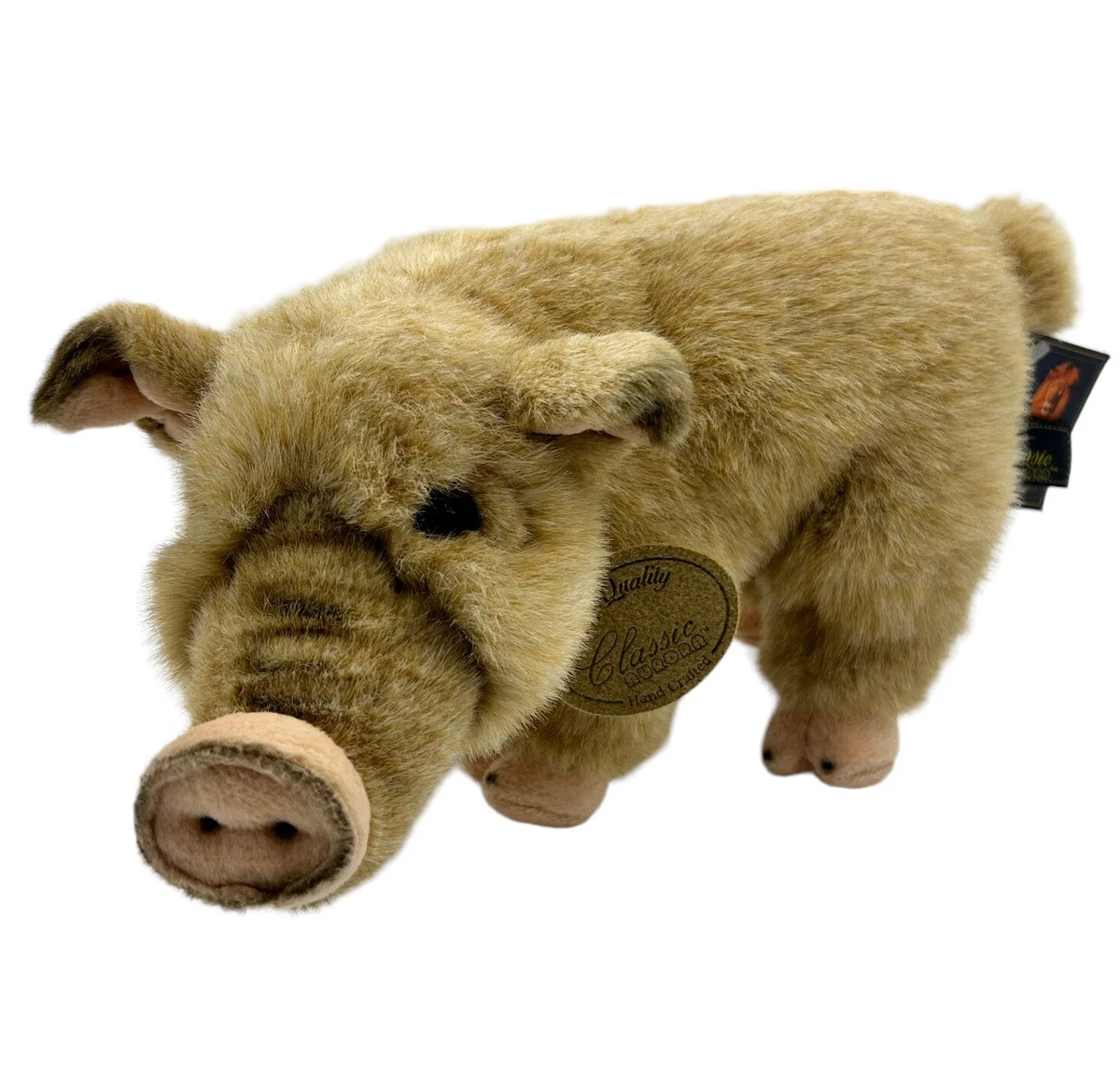 Realistic pig stuffed animal online