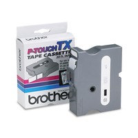 Brother Tx Tape Cartridge For Pt-8000 Pt-pc Pt-30/35 1w White On Clear Tx1551 on sale Brother Tx Tape Cartridge For Pt-8000 Pt-pc Pt-30/35 1w White On Clear Tx1551 on sale