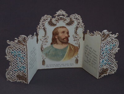 Klappkarte mit Hl. Josef um 1910 (# 11024)
